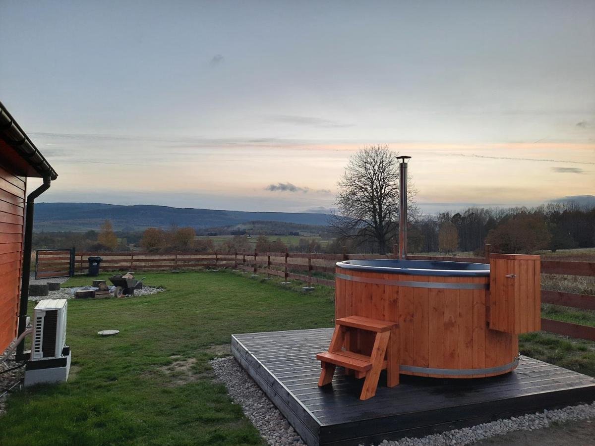 Drewniane Domki Z Prywatnym Jacuzzi I Widokiem Na Gory - Klimatyczny Kompleks W Gorach Izerskich #Widogruszka Grudza Ngoại thất bức ảnh